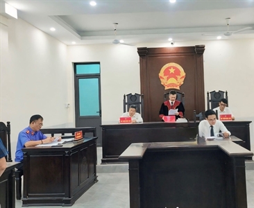 Viện KSND huyện Mỹ Đức và TAND huyện Mỹ Đức phối hợp tổ chức phiên tòa dân...